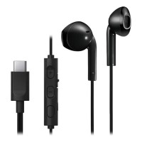 AURICULAR USBC NEGRO SIN GOMA