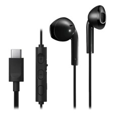 AURICULAR USBC NEGRO SIN GOMA