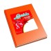 CUADERNO TAPA DURA 98HS LAPRIDA NARANJA