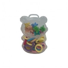 SET GOMITAS PARA EL PELO MULTICOLOR AX-390