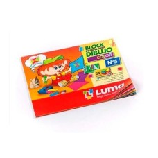 BLOCK DE DIBUJO LUMA COLORES