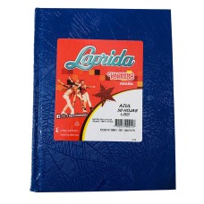 CUADERNO LAPRIDA TAPA DURA AZUL X50 HOJAS RAYADAS CUADERNO LAPRIDA TAPA DURA AZUL X50 HOJAS RAYADAS