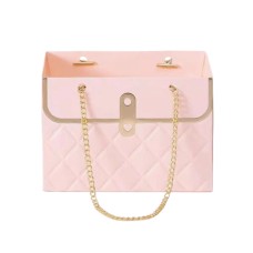 BOLSA DE REGALO CARTERA ROSA CADENA