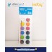 ACUARELA X12 KOBY + PINCEL