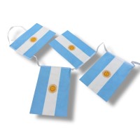 GUIRNALDA BANDERA ARGENTINA 20X30 10 METROS