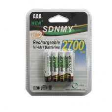 PILA RECARGABLE AAA X4