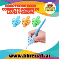 ADAPTADOR PARA CORRECTO AGARRE DE LAPIZ Y BIROME