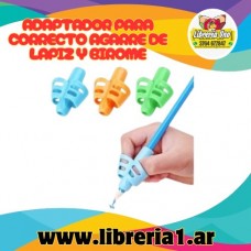 ADAPTADOR PARA CORRECTO AGARRE DE LAPIZ Y BIROME