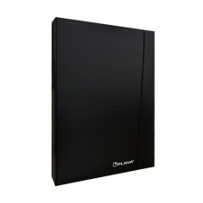 CAJA ARCHIVO CON ELASTICO 5CM NEGRO