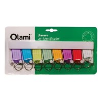 LLAVERO CON COLGADOR OLAMI X8
