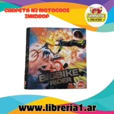 CARPETA N3 MOTOCROS INKDROP