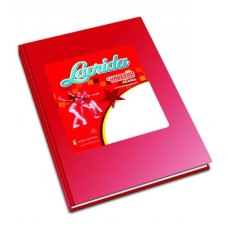 CUADERNO TAPA DURA LAPRIDA ROJO RAYADO X50 HOJAS CUADERNO TAPA DURA LAPRIDA ROJO RAYADO X50 HOJAS
