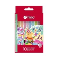 MARCADOR PASTEL FILGO X10