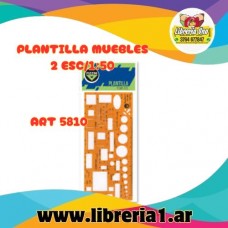 PLANTILLA DE SANITARIO 1:50
