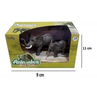 ANIMALES DE LA SELVA X2 ELEFANTE