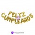 CARTEL FELIZ CUMPLE GLOBOS