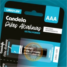 PILA AAA ALCALINA CANDELA