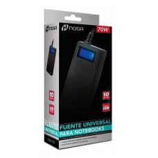 CARGADOR NOTEBOK UNIVERSAL AUTOMATICO 70W