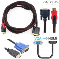CABLE HDMI A VGA 1,5MTS