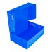 CAJA DE PLASTICO AZUL OFICIO 36X25X12