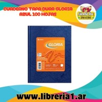 CUADERNO T/D GLORIA X100