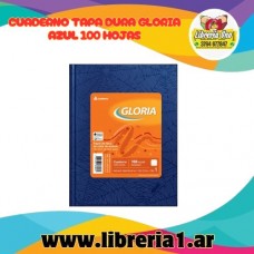 CUADERNO T/D GLORIA X100