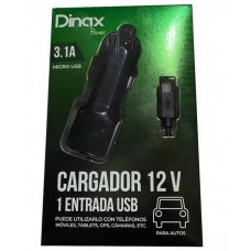 CARGADOR PARA AUTO DINAX