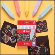 TIZAS JUMBO PASTEL X5 FILGO