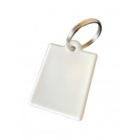 LLAVERO SUBLIMABLE 5X6,5CM + ARGOLLA