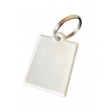 LLAVERO SUBLIMABLE 5X6,5CM + ARGOLLA