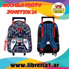 MOCHILA FOOTY JOYSTICK 14&quot;