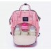 MOCHILA MATERNAR TRENDY ROSA