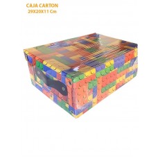 CAJA C/MANIJA Y REMACHE 29X20X11 MEDIANA