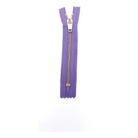 CIERRE VIOLETA 5MM 16CM BRONCE