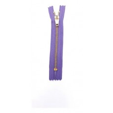 CIERRE VIOLETA 5MM 16CM BRONCE