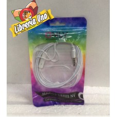 AURICULAR MOD12 BLANCO MANOS LIBRES