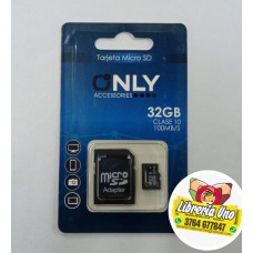 MEMORIA 32 GB ONLY